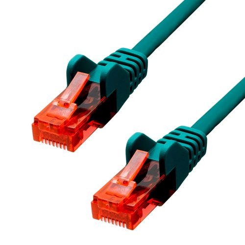 ProXtend CAT6 U/UTP CCA PVC Ethernet Cable Green 5m