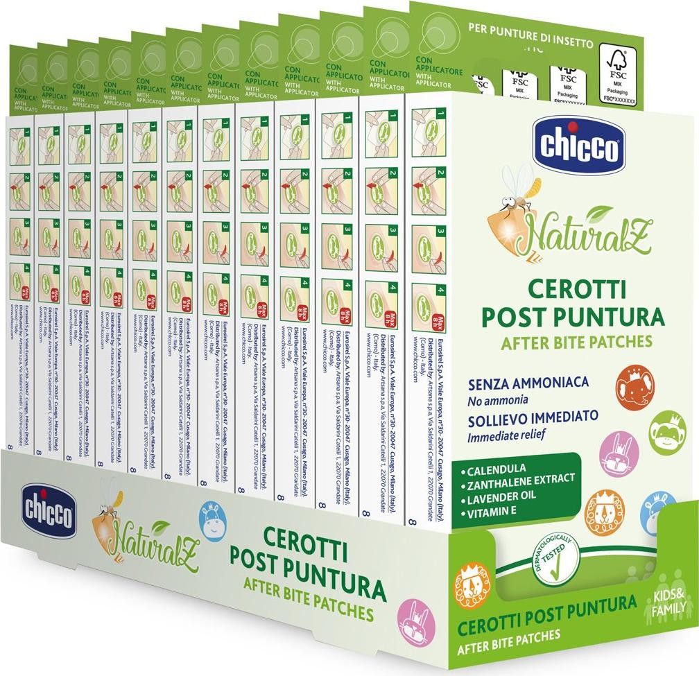Chicco NaturalZ Plastry po ukąszeniu 30szt.