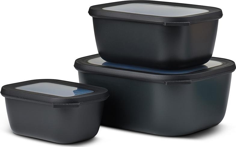 Pojemnik Mepal Cirqula Zestaw 3 szt 106271041100 czarny