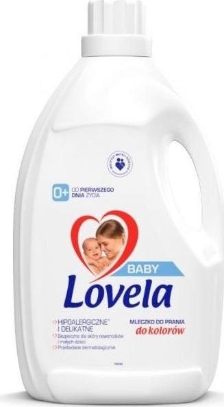 Mleczko LOVELA Baby Hipoalergiczne Mleczko Do Prania Do Kolorów 1.45 l