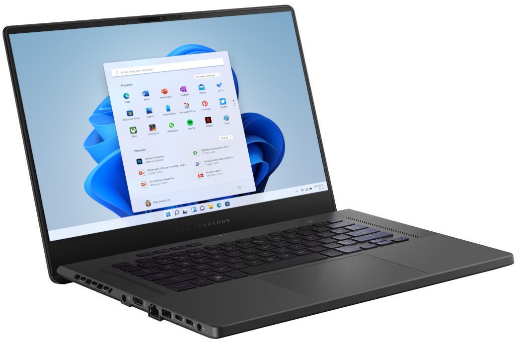 ASUS ROG Zephyrus G15 GA503RS-HQ022WA - R7-6800HS | 15,6'' | WQHD | 16GB | 2TB + 2TB | W11 | RTX3080 | szary