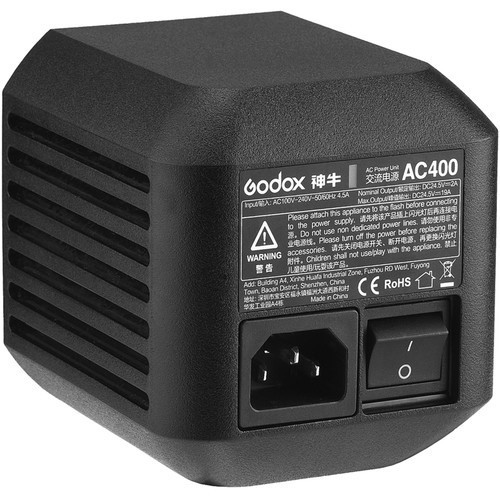 Godox AD400 PRO AC adapter