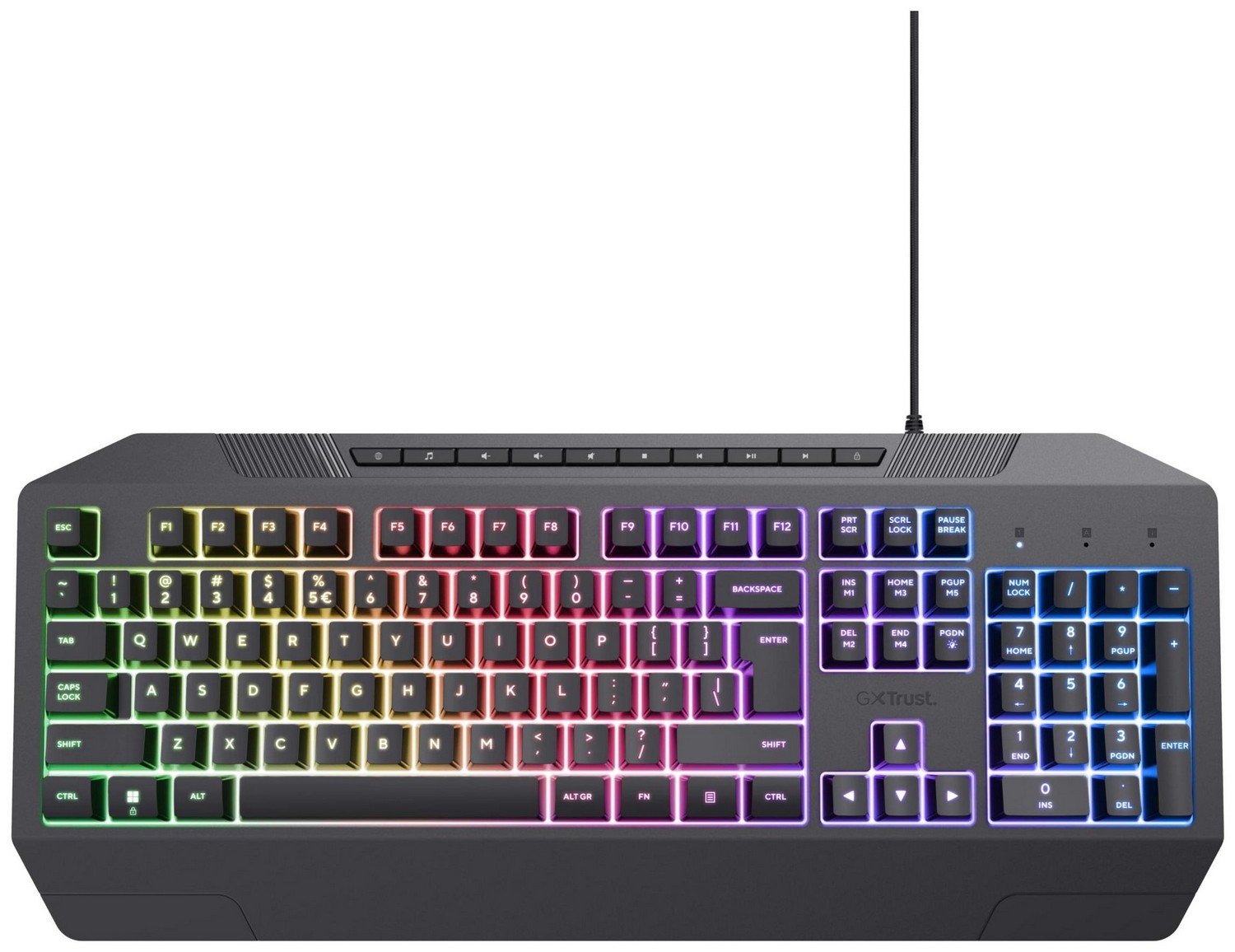 Trust GXT836 EVOCX GAMING KEYBOARD US