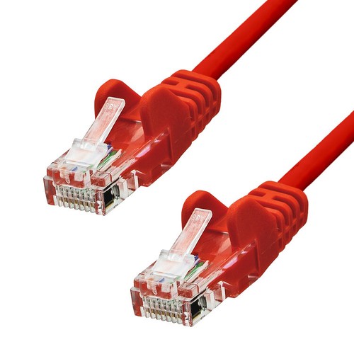 ProXtend CAT5e U/UTP CCA PVC Ethernet Cable Red 20cm