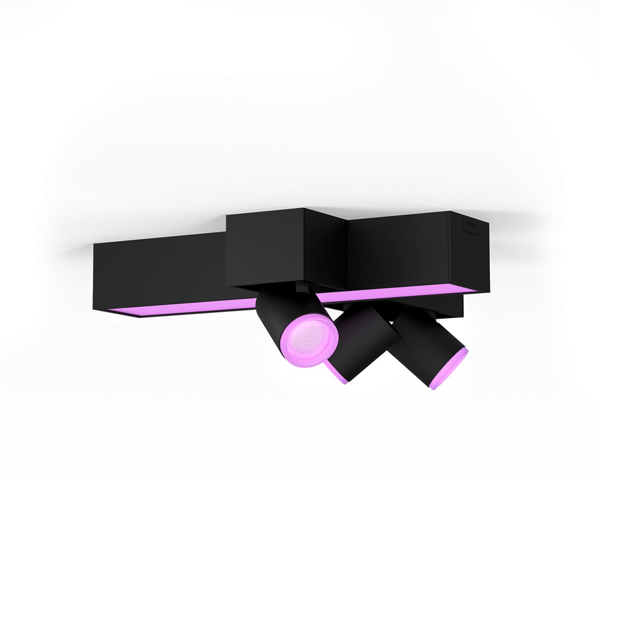 Philips Hue Centris cross 3-spot black BT