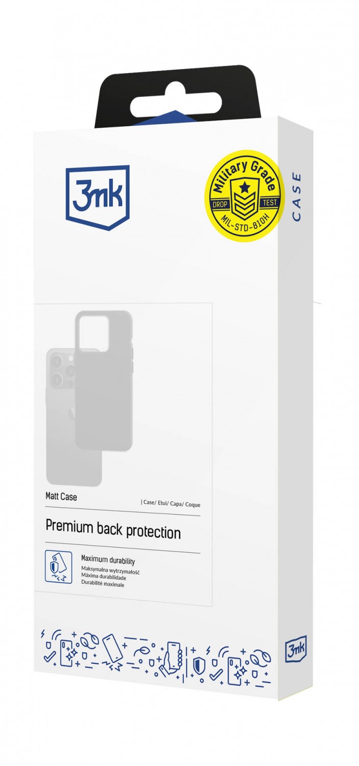 Etui typu plecki 3mk Matt Case do Google Pixel 10 Pro XL