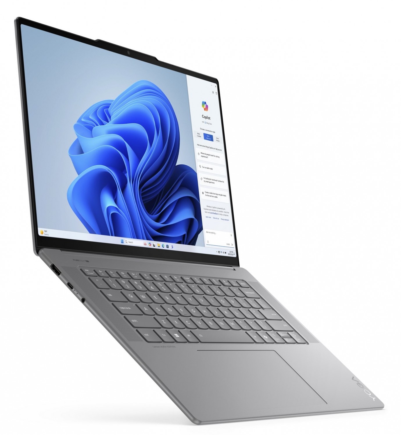 Lenovo YOGA Slim 7 Aura Edition 15 - AI - Ultra 7 256V | 15,3''-2,8K-120Hz-Dotyk | 16GB | 512GB | Win11Home