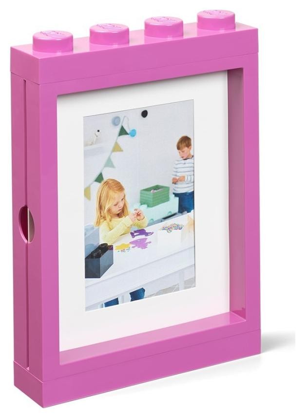 Ramka Lego Ramka na zdjęcia Różowa 41131739