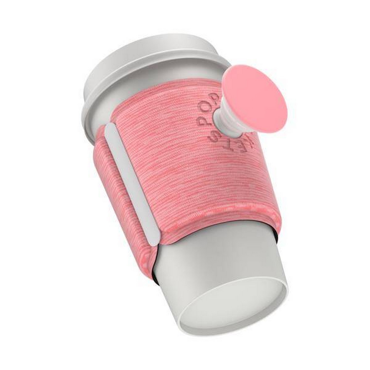 Popsockets uchwyt na kubek Macaron Pink Melange