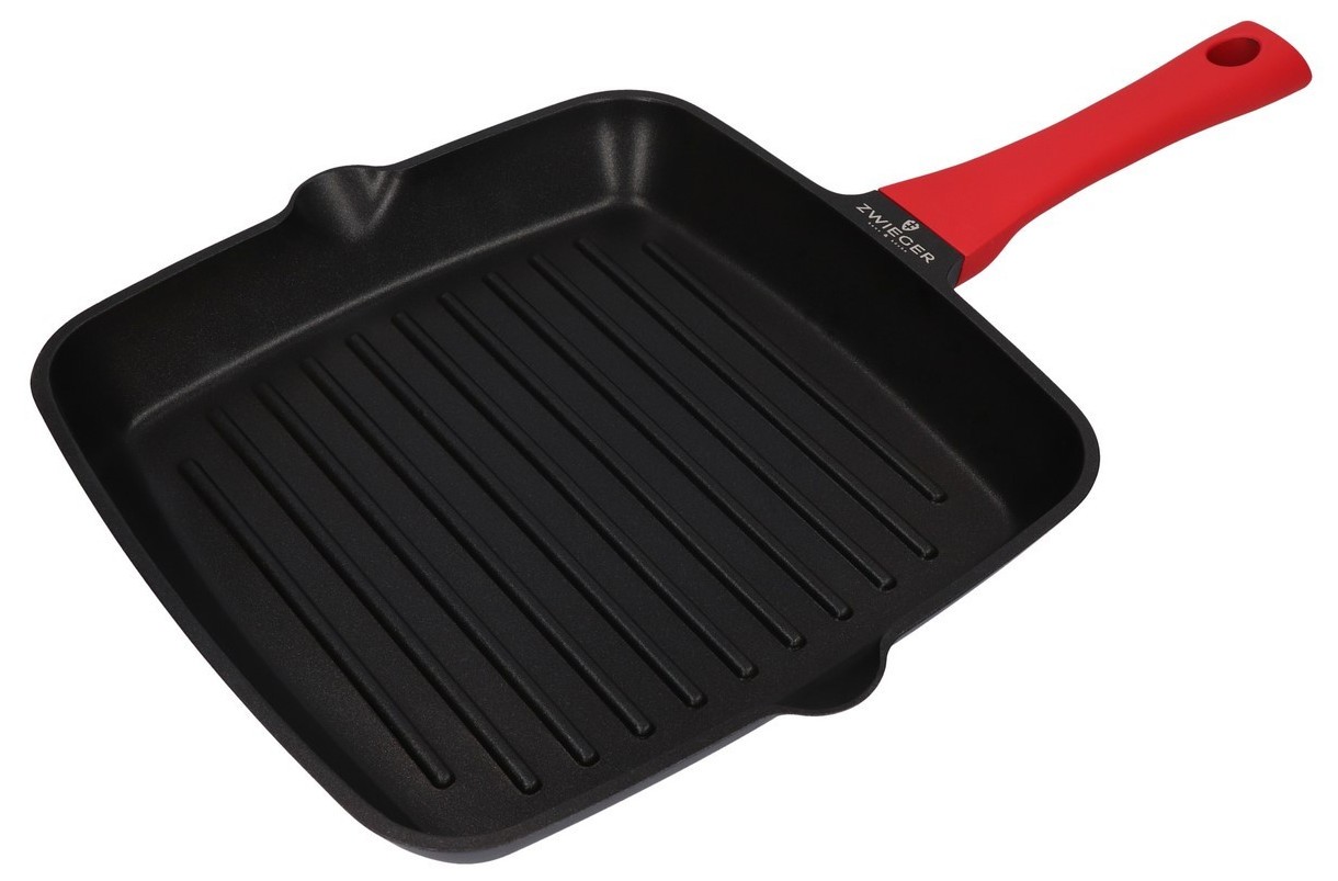 Patelnia Zwieger Obsidian 28 cm grillowa