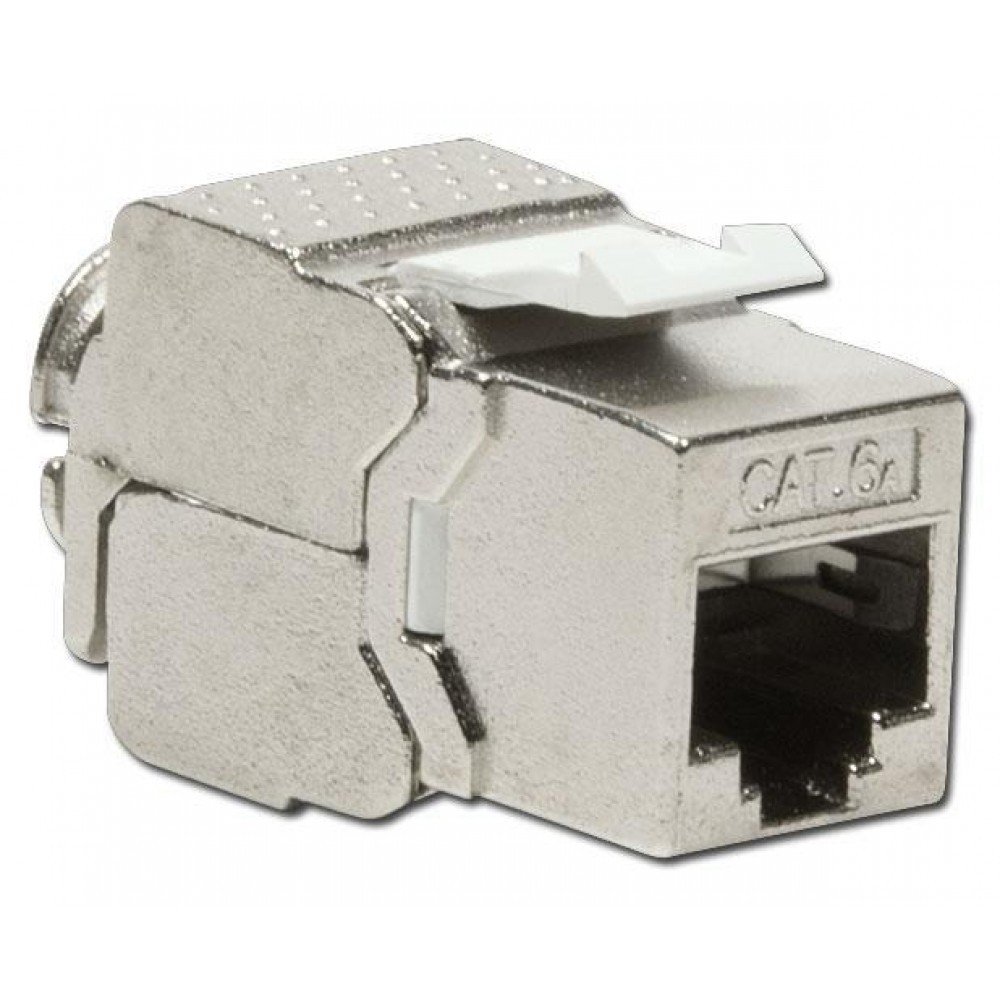 Intellinet 771702 Moduł Keystone RJ45 STP Cat6a, beznarzędziowy