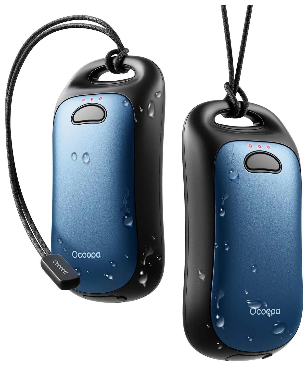 Ocieplacz dłoni Ocoopa UT4 Urban, 2x 3000 mAh, do 2*9h, 10W, IP45, niebieski