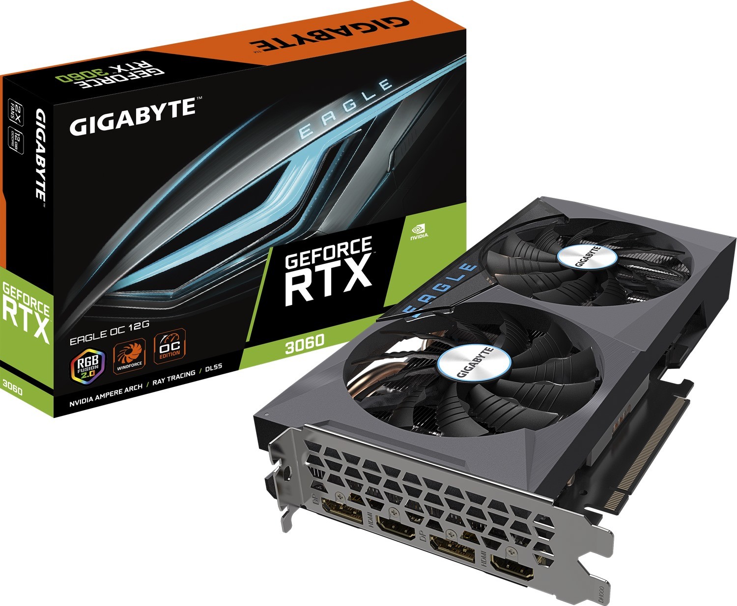 Gigabyte GeForce RTX 3060 EAGLE 12GB OC 2.0 LHR