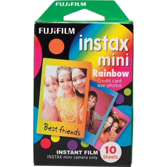 Fuji Instax mini film ''Rainbow''
