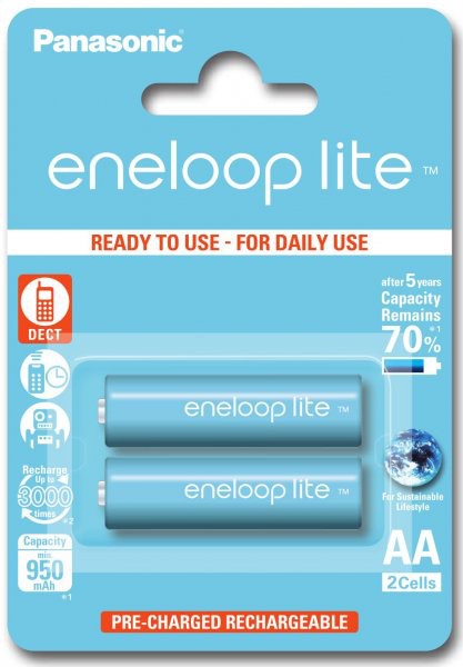 Panasonic Eneloop Lite AA 950mAh (2szt.)