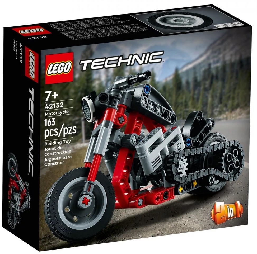 Klocki konstrukcyjne LEGO Technic 42132Motocykl 2 w 1