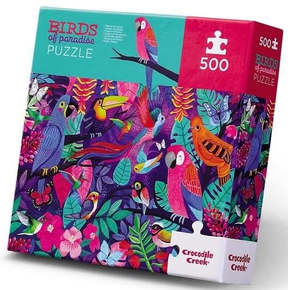Puzzle Crocodile Creek Rajskie Ptaki 500 el.