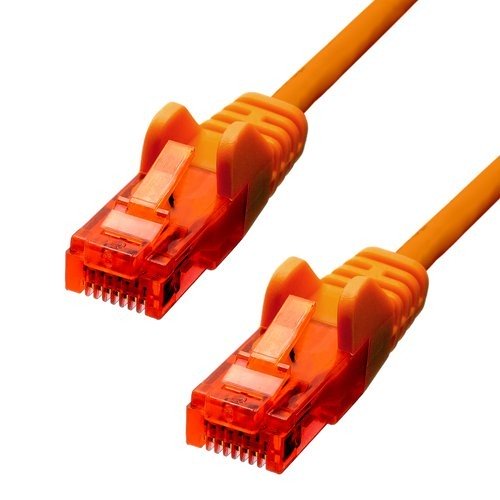 ProXtend CAT6 U/UTP CCA PVC Ethernet Cable Orange 2m