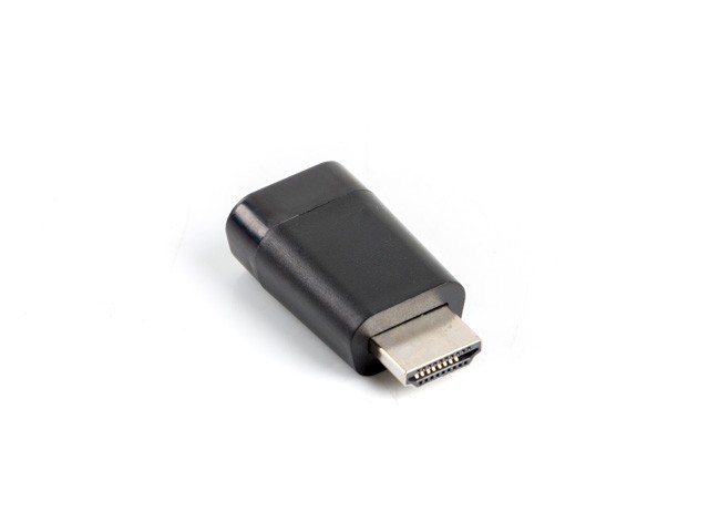 Lanberg adapter HDMI - VGA M/F czarny