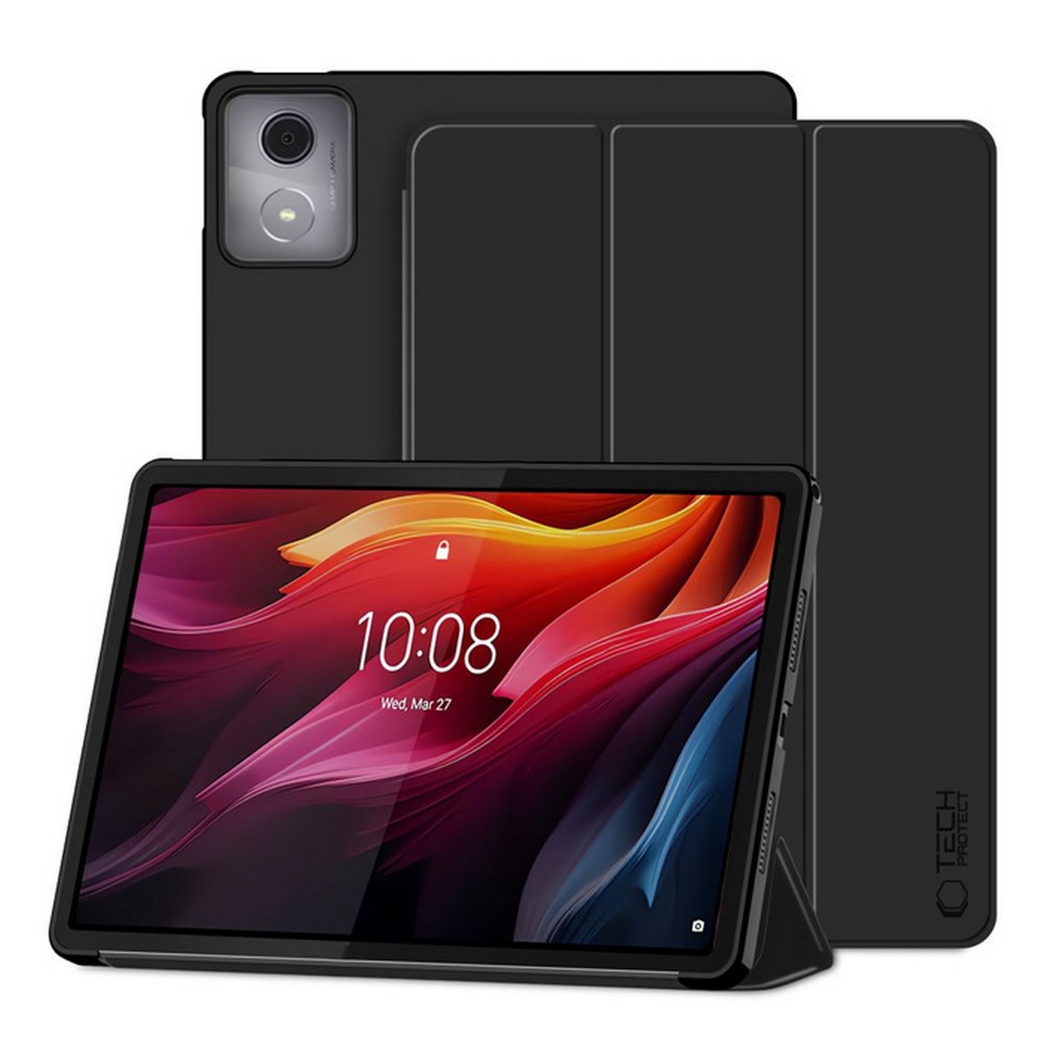 Etui z klapką Tech-Protect Smartcase Lenovo TAB K11 Plus TB-352 11.5 Czarny