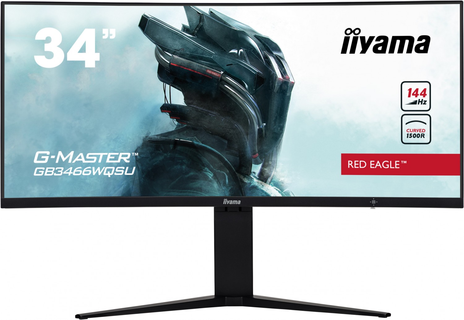 iiyama G-Master GB3466WQSU-B1 Red Eagle - 34'' | Ultra-Wide QHD | VA Curved | 1ms | 144Hz