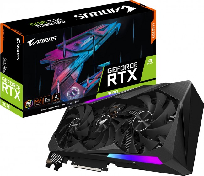 Gigabyte GeForce RTX 3070 AORUS MASTER 8GB 2.0 LHR