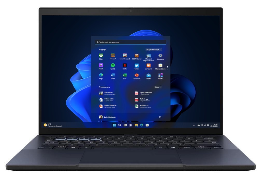 Asus ExpertBook B3404CMA_L-Q50159X - Ultra 5-125H | 14'' | 32GB | 512GB | LTE | W11Pro | AI