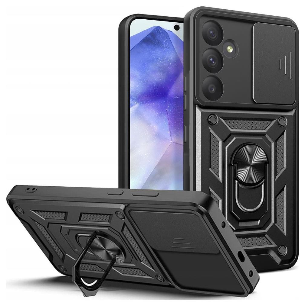Etui typu plecki Tech-Protect Camshield Pro Galaxy A55 5G Black