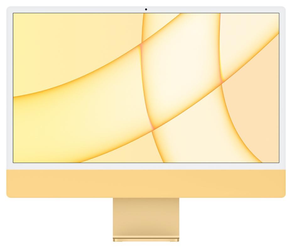 All in one Apple iMac - M1 (8/8) | 24'' | 8GB | 512GB | Żółty | CPO