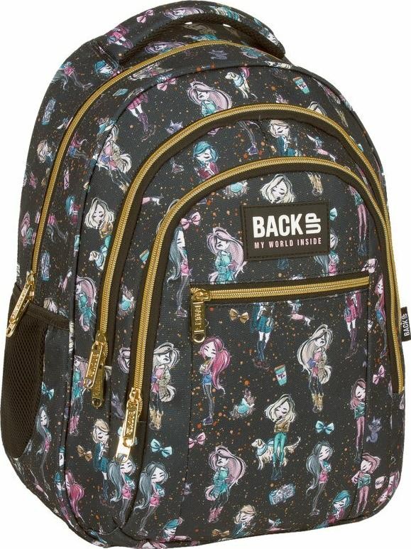 BackUP 6 Fashion 3-komorowy O22 czarny