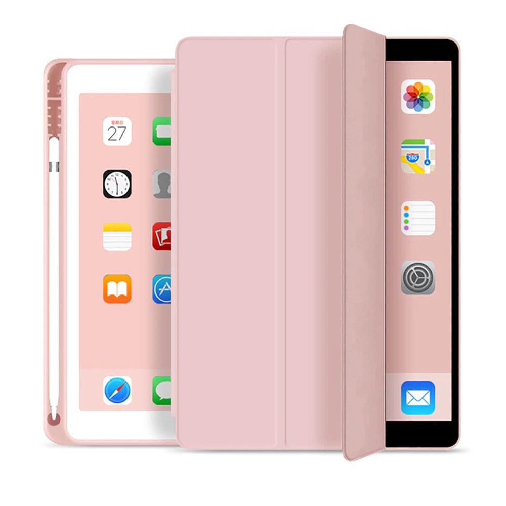 Etui z klapką Tech-Protect SC Pen do iPad Air 10.9” 4 / 5 / 2020-2022 / 11” 6 / 7 / 2024-2025 różowy