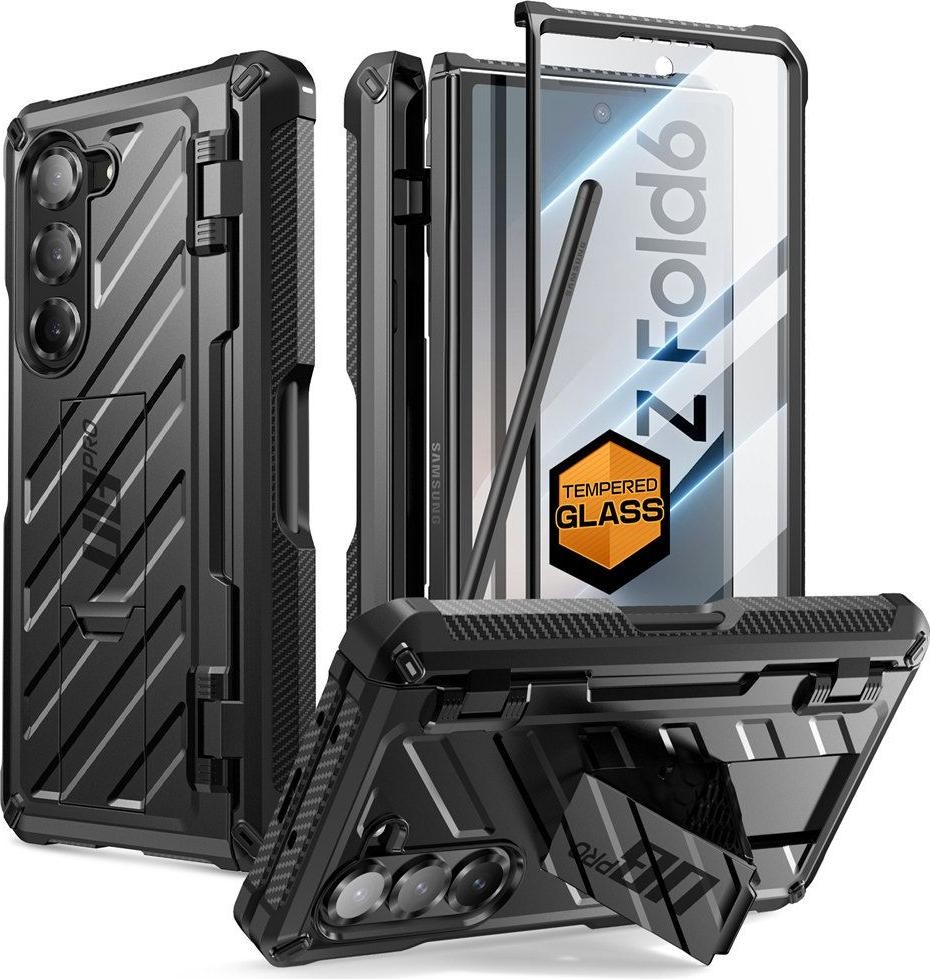 Etui Supcase Unicorn Beetle Pro do Galaxy Z Fold 6 czarny