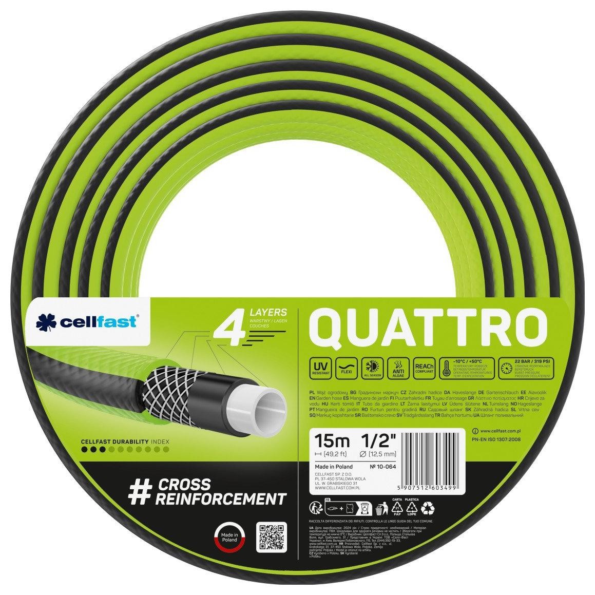 Cellfast Quattro 1/2'' (12.5 mm) 15 mb