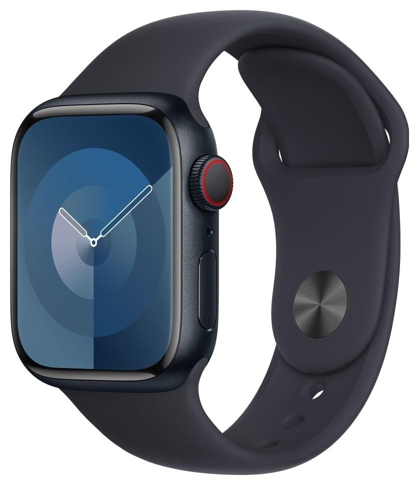 Apple Watch 9 GPS+Cellular 41mm aluminium Północ | Północ pasek sportowy S/M