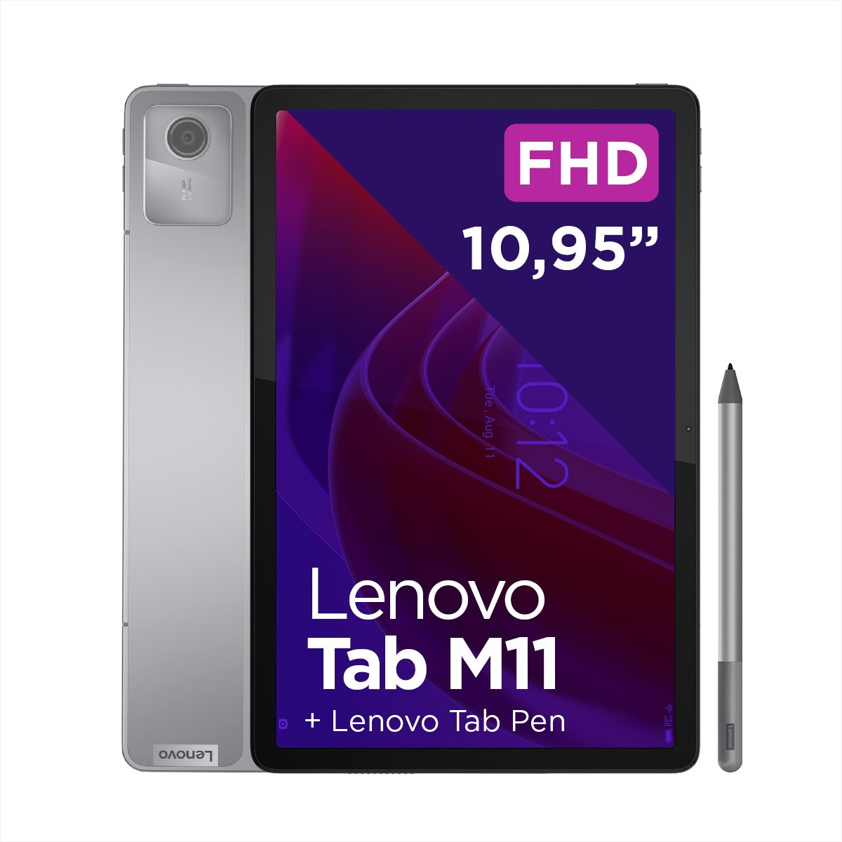Lenovo TAB M11 (TB330XU) 8/128GB LTE (ZADB0324PL) szary + rysik