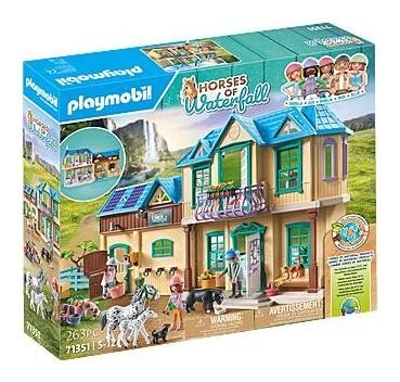 Klocki konstrukcyjne Playmobil World of Horses 71351 Ranczo Waterfall