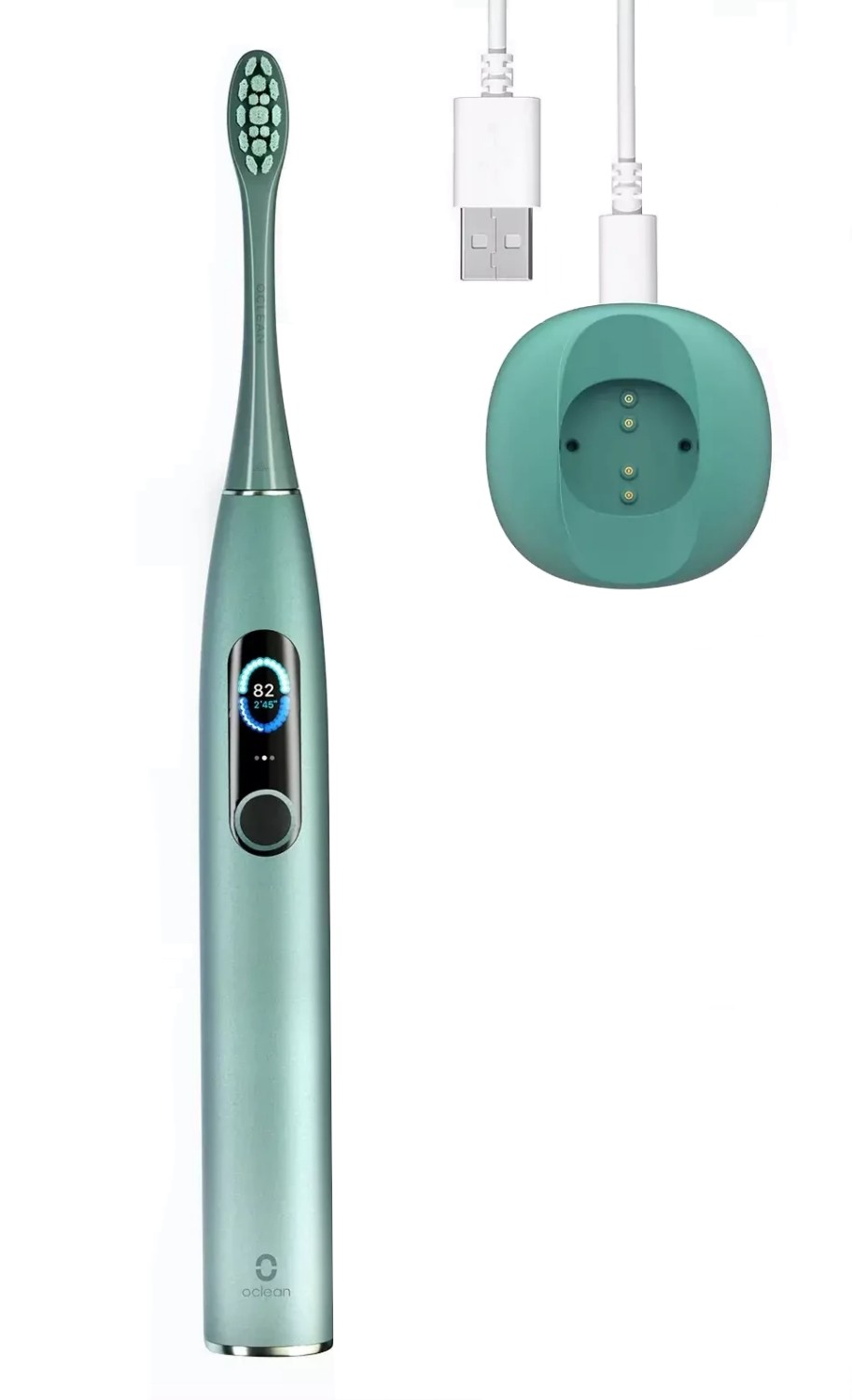 Szczoteczka soniczna Oclean X Pro zielony