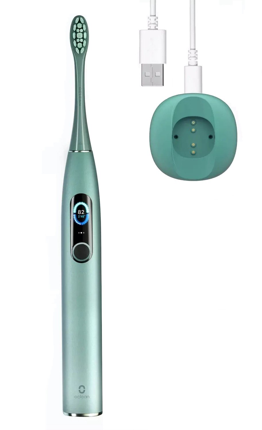 Szczoteczka soniczna Oclean X Pro zielony