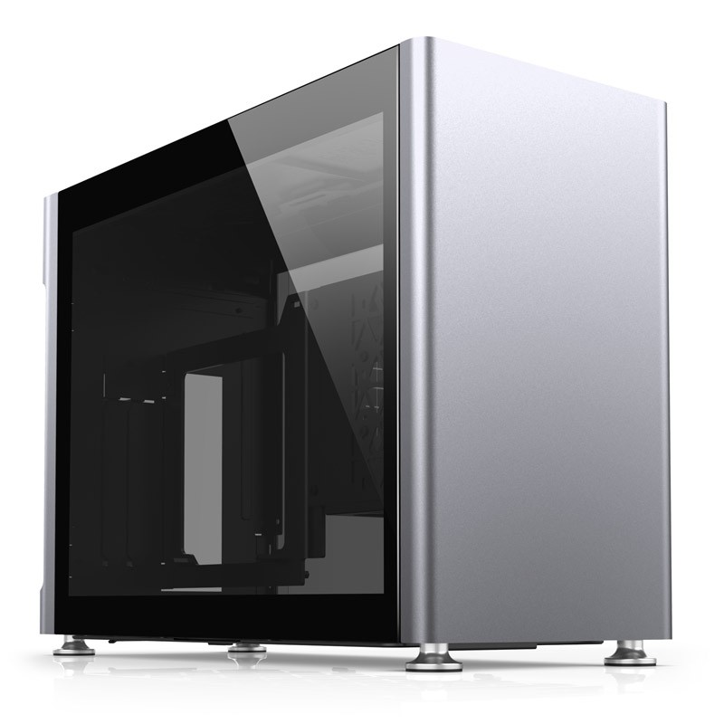 Jonsplus i100 Pro Mini-ITX Tempered Glass - srebrna