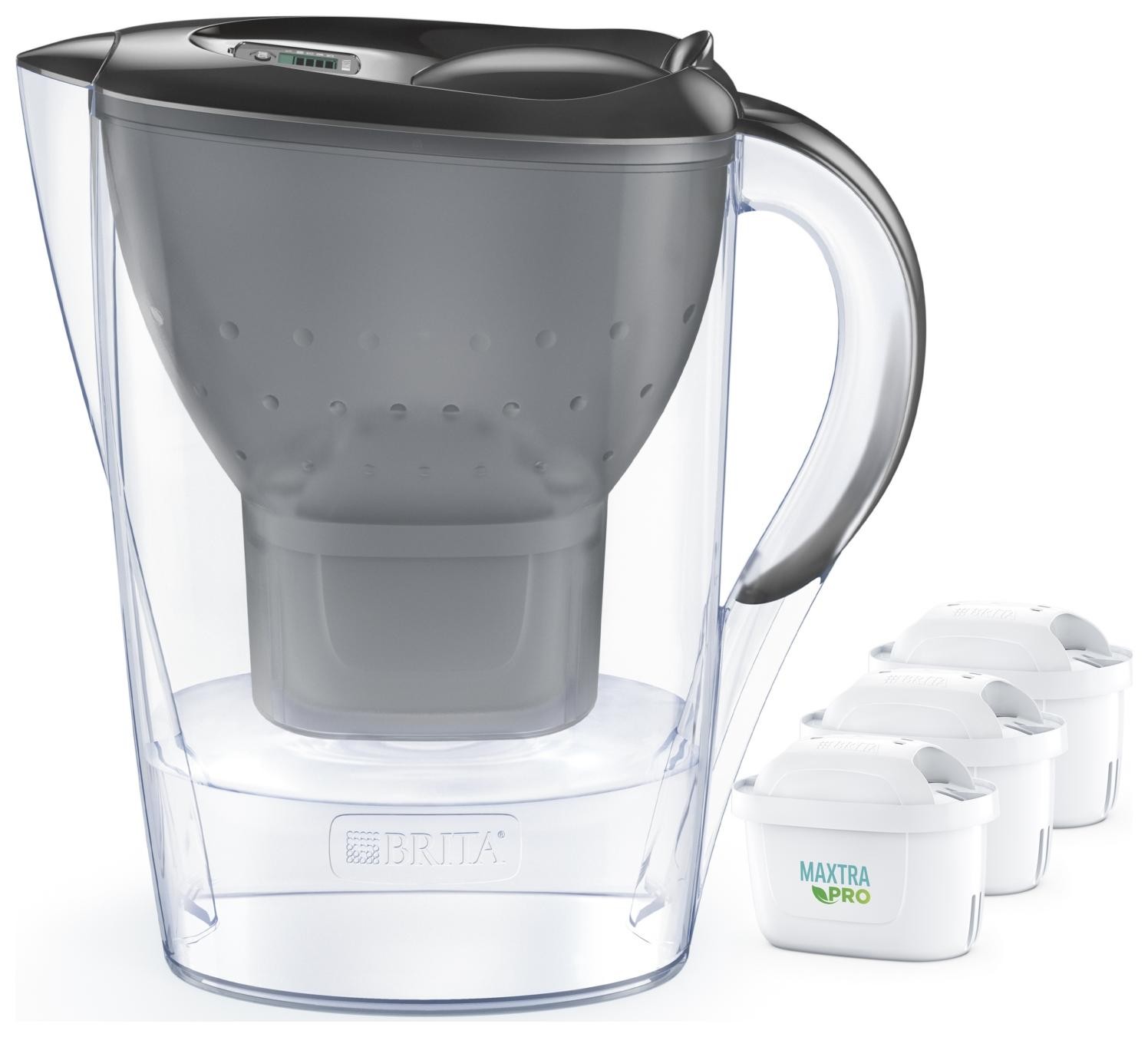 Brita Marella + 3 filtry MAXTRA PRO Pure Performance grafitowy