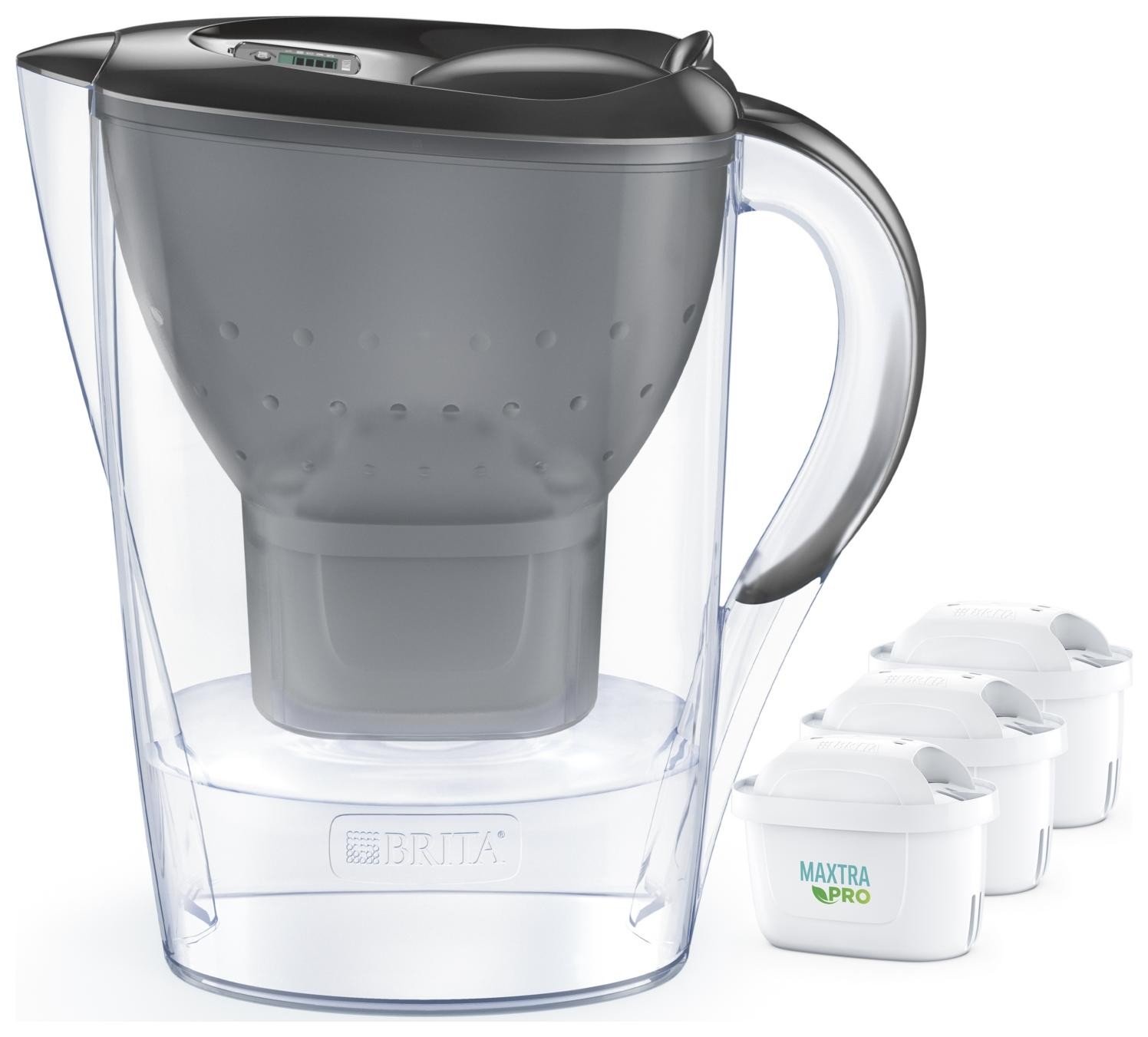 Brita Marella + 3 filtry MAXTRA PRO Pure Performance grafitowy