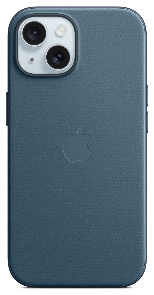Apple iPhone 15 FineWoven Case with MagSafe pacific blue