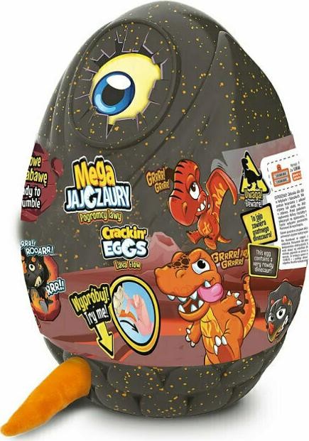 Przytulanka EPEE Mega Jajozaury LAWA Blaze pomarańczowy 8591945093230