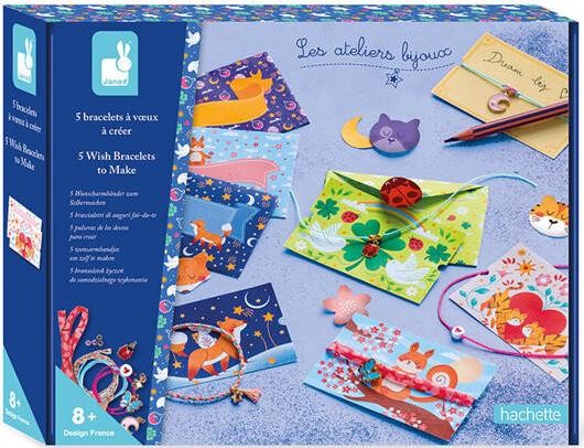 Zestaw artystyczny Janod Bransoletki Życzeń