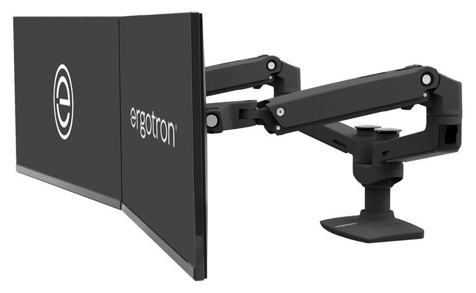 Ergotron LX Dual Side-by-Side Arm (czarny)
