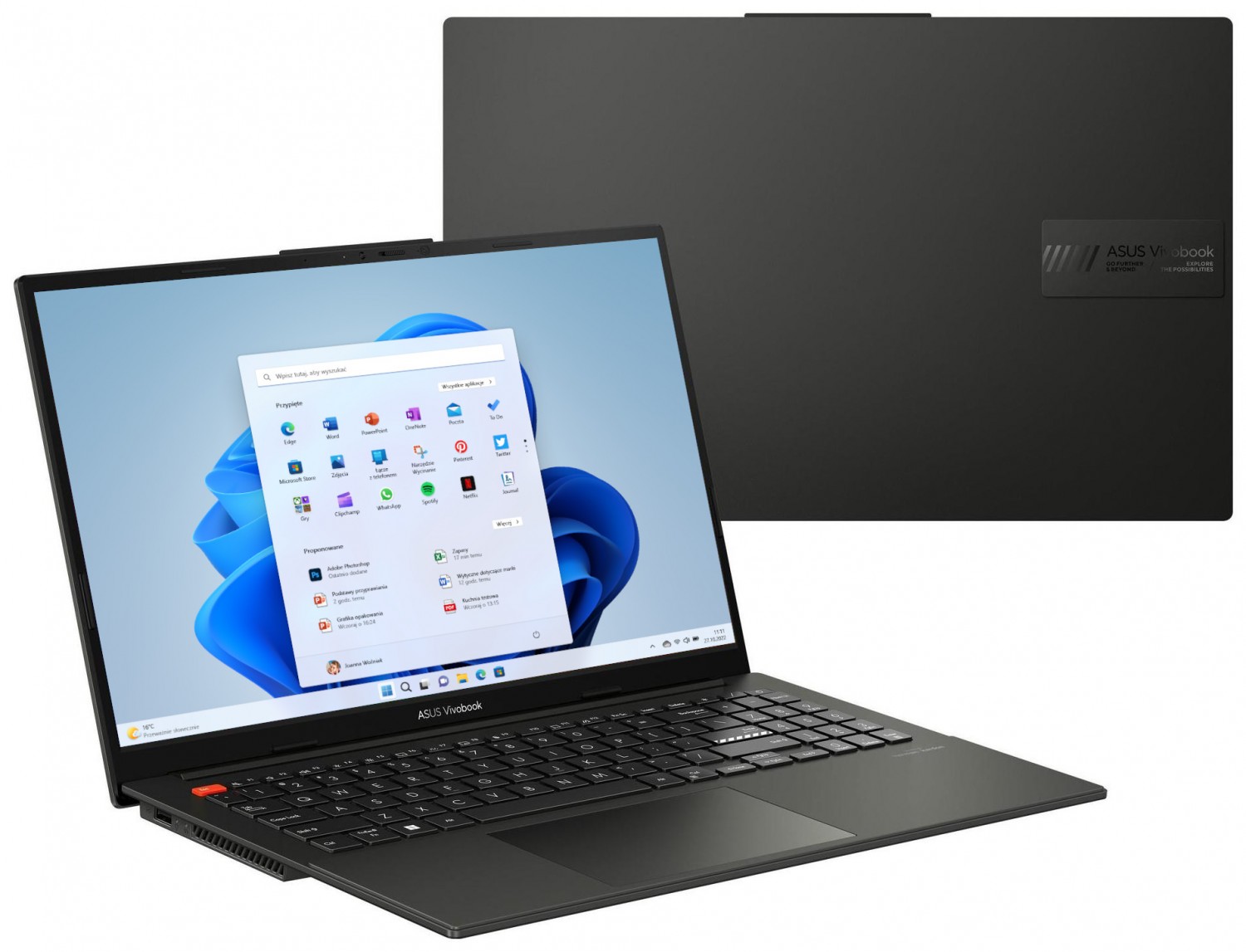 ASUS Vivobook S 15 OLED K5504VA-MA373W - i5-13500H | 15,6'' | 2,8k | 120Hz | 16GB | 1TB | Win11H | EVO