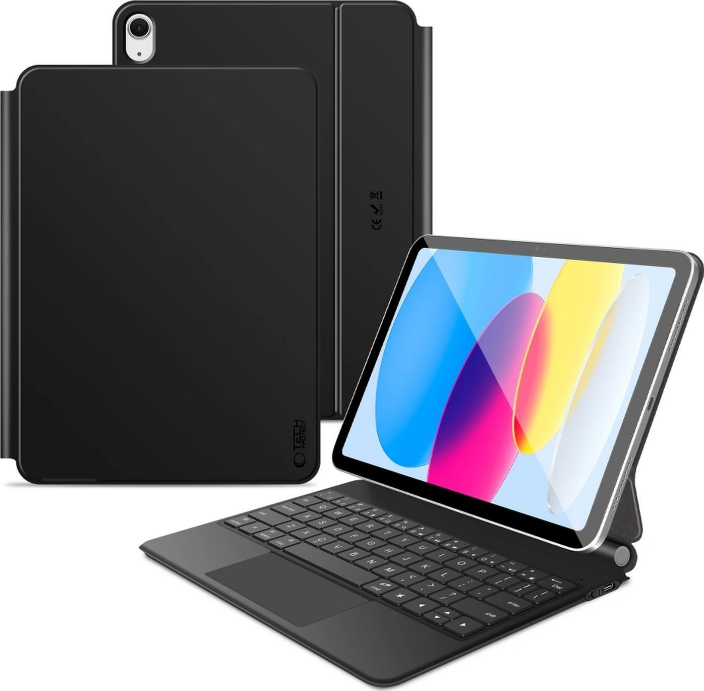 Tech-Protect SC Magnetic + KB do iPad 10.9” 10 / 2022 / 11” 11 / 2025 czarny