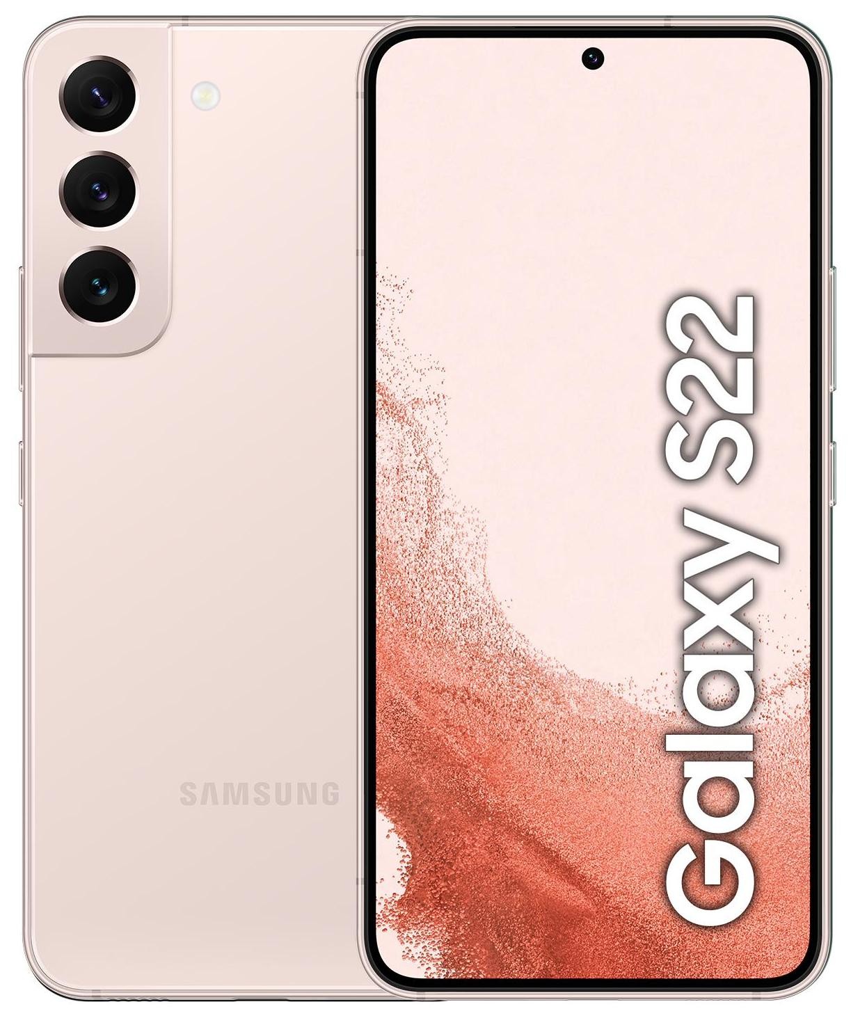 Smartfon Samsung Galaxy S22 5G 128GB Dual SIM różowy (S901)