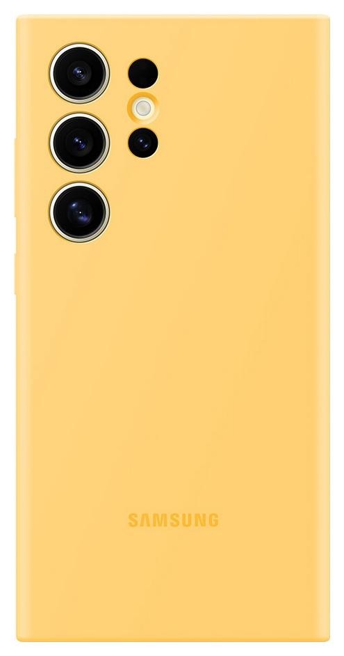 Plecki Samsung Silicone Case do S24 Ultra yellow