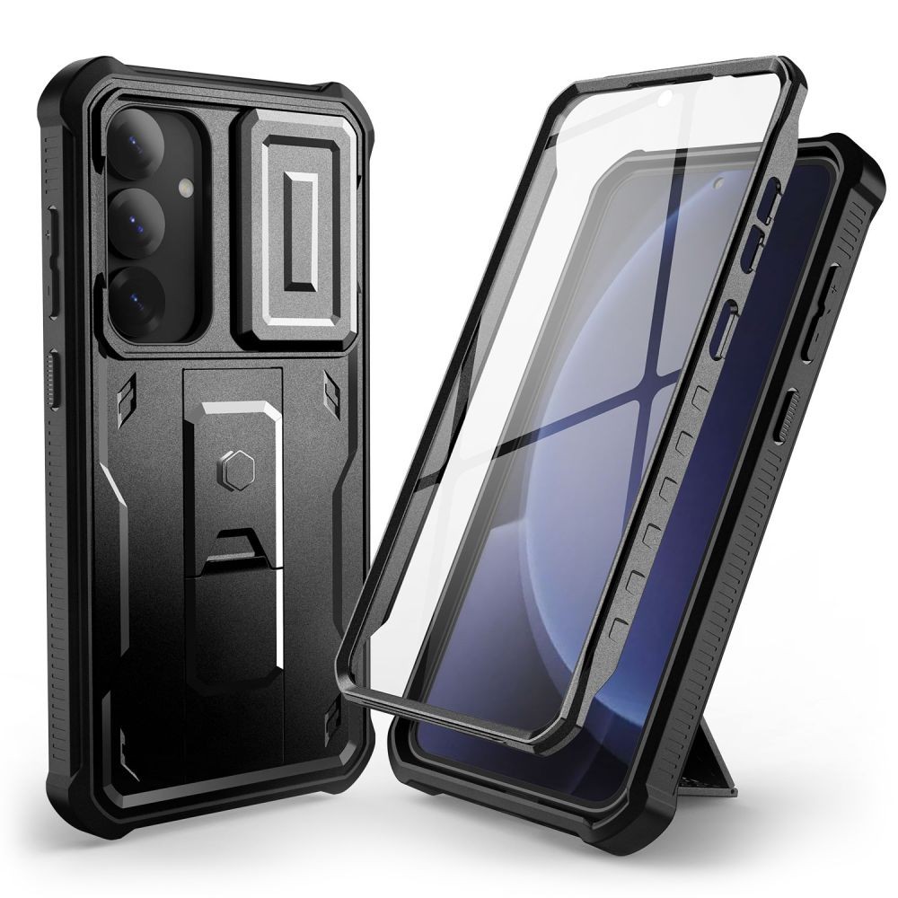 Etui Tech-Protect Kevlar Cam+ do Galaxy S25 czarny